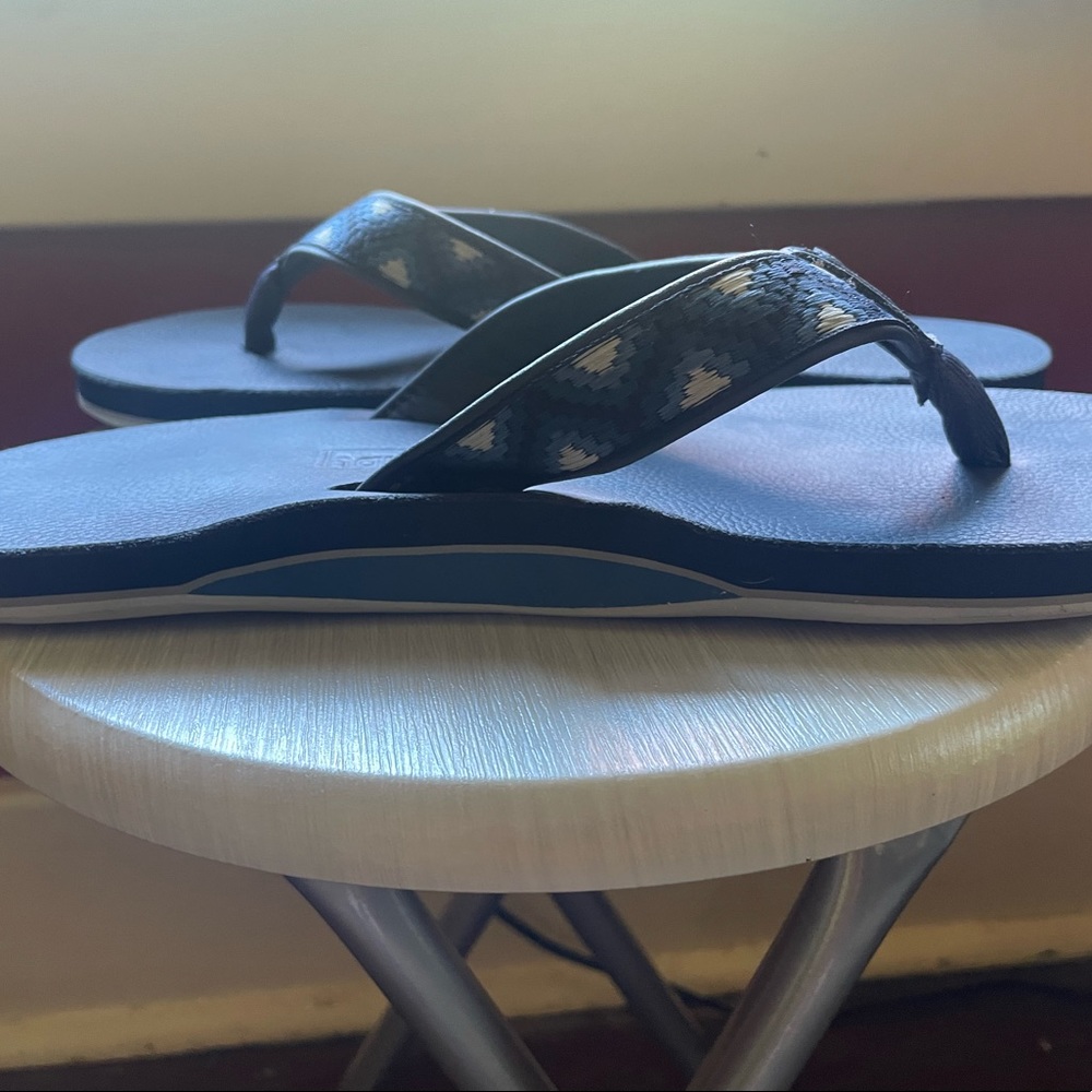 Hari Mari Mens Field Camino Flip Flops Size 10